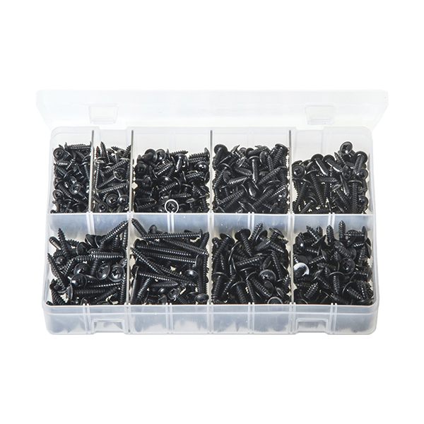 Self-Tappers Black Flanged Pozi Qty 1