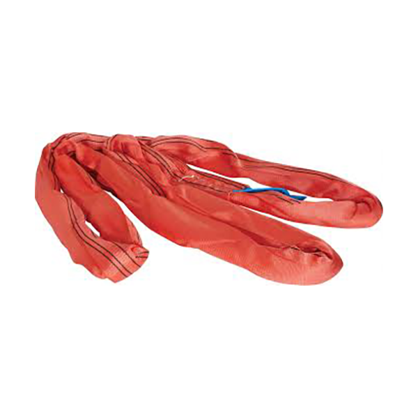 WARRIOR Endless Rnd Sling 80mm x 2m 5,000kg Red Qty 1