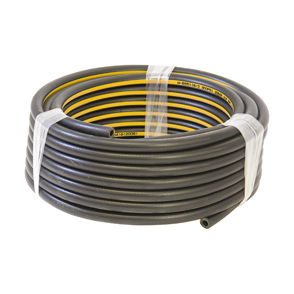 Air Line Hose Yellow Stripe 10mm id Length 15 m Coil
