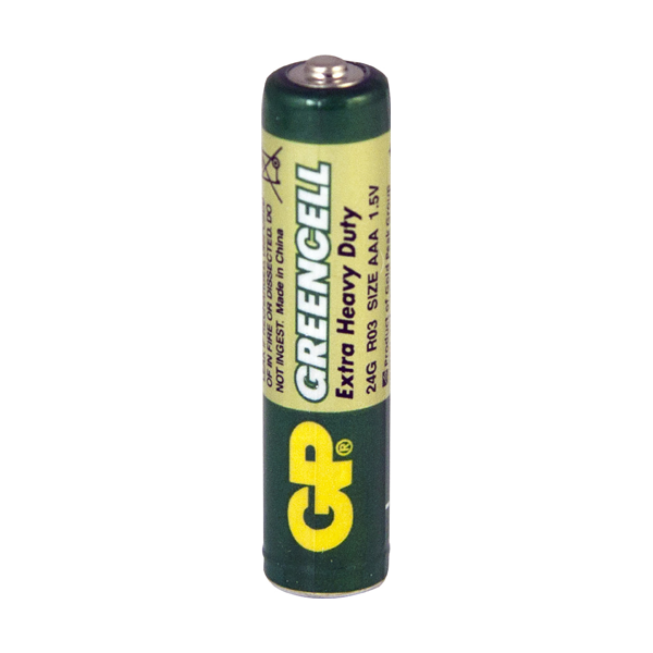 GP Batteries Ex/Hvy Duty 1.5V AAA (24G) Qty 10 x 4
