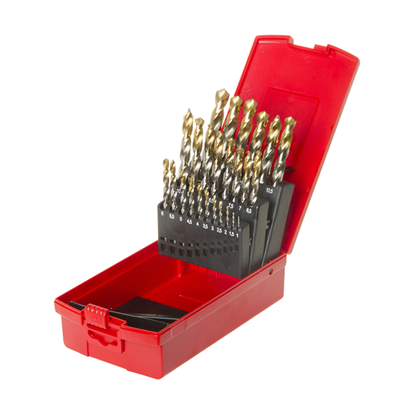 DORMER A002 HSS Drill Set Metric 25pce Qty 1 Set