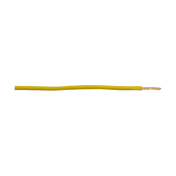 Thick Wall Single 2mm 28/.30 50m Yellow Length 50 m