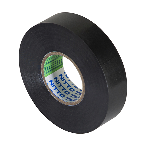 NITTO No. 21 Tape 19 x 0.19mm Black 20m Pack of 10 Rolls