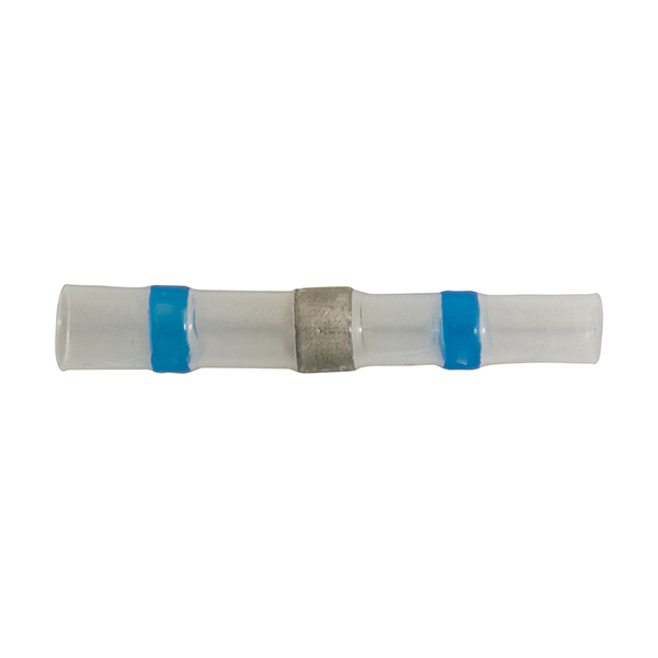 H/Shrink Butt Connectors Solder Blue Pack of 10