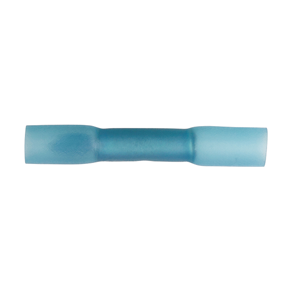 H/Shrink Butt Connectors Adv Blue 5mm Pack of 25