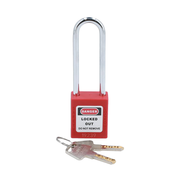 EV Lockout Long Shackle Padlock Qty 1