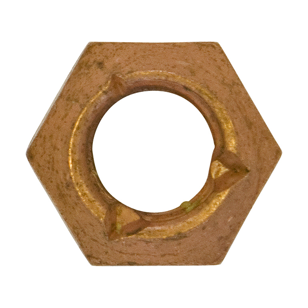 Exhaust M/fold Nuts Cu/Flashd M8 x 1.25mm Pack of 50