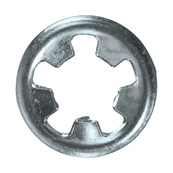 Flat Clips Round 5mm (3/16) id Pack of 200