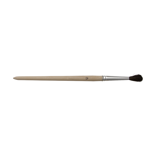 Touch Up Brushes Wood Handle No.6 Pack of 12