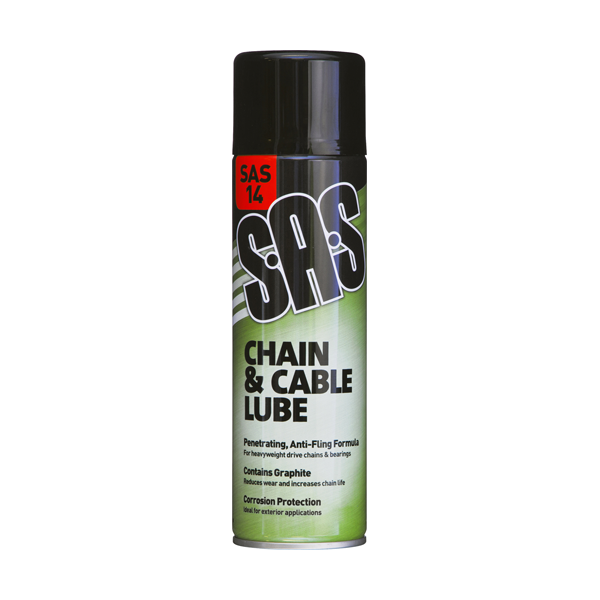 SAS Chain & Cable Lube 500ml Pack of 6