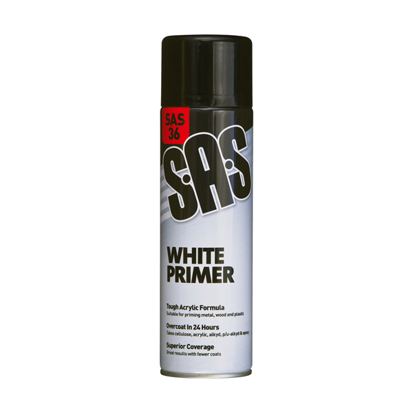 SAS White Primer 500ml Pack of 6