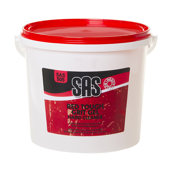 SAS Red Tough Grit Gel Hand Cleaner 5 Ltr Qty 1
