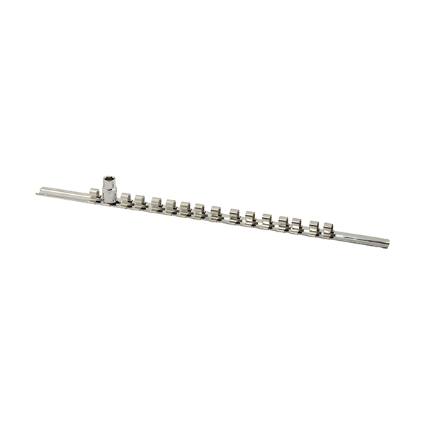 Socket Rail 3/8 Dr 16 Clips Qty 1 Set