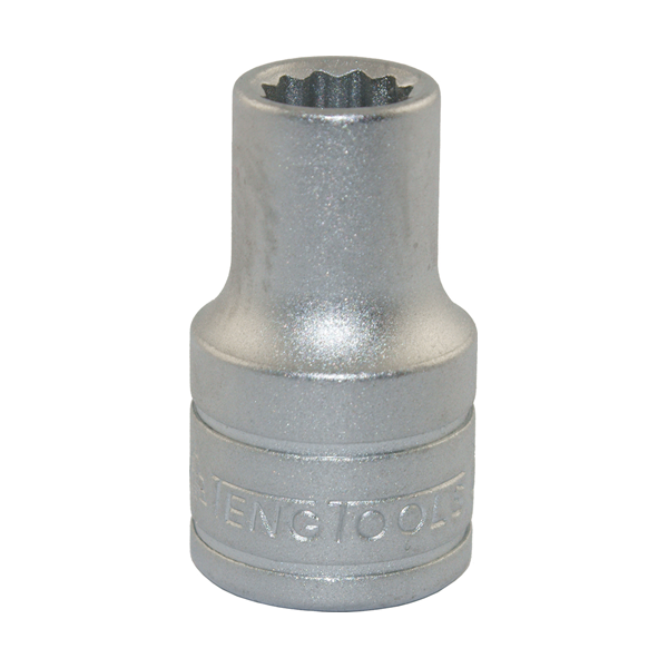 TENG 1/2 Dr Socket 12Pt Regular 27mm Qty 1