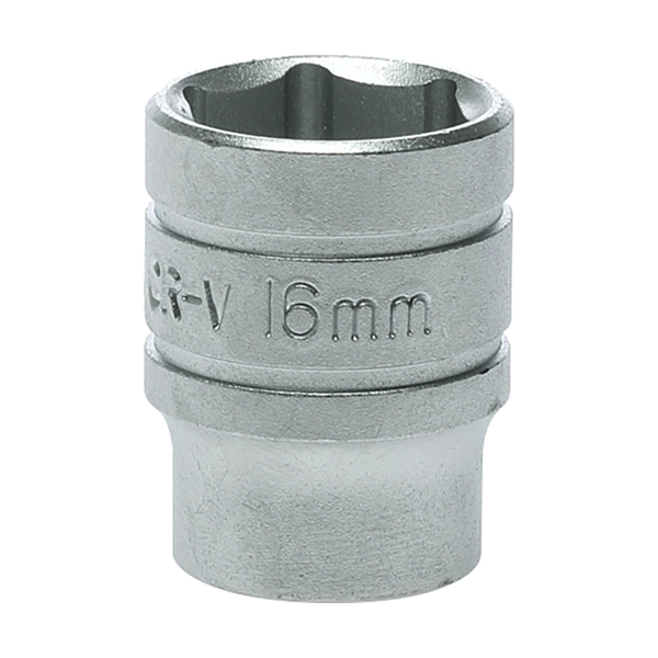 TENG 3/8 Dr Socket Regular 6Pt 19mm Qty 1