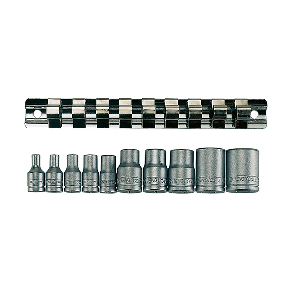 TENG E-Torx Bit Skt Set E4-18 10-pce Qty 1 Set
